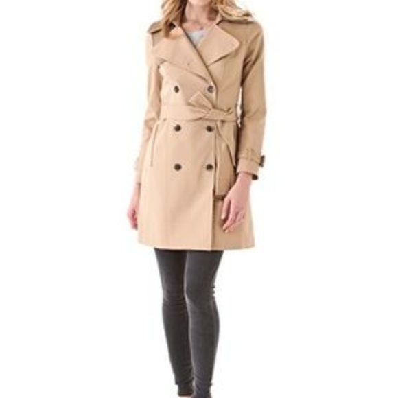 Barely Worn Club Monaco Matie Trench 